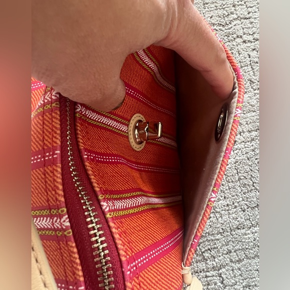 Coach Legacy Stripe Convertible Purse - Picture 6 of 14